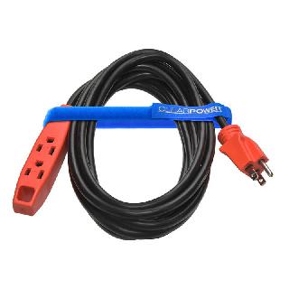 EXTENSION CORD 3/14 15FT 3OUT BLK SJTW 15A 125V 1875WSKU:275478