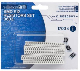 RES SMT 5% 0603 ASSORTED 85 DIFFERNT TYPES TOTAL 1.7KPCS