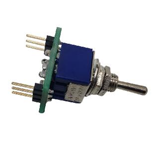 TOGGLE SWITCH 2P2T 6A ON-OFF-ON