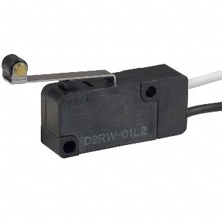 MICRO SWITCH 1P1T NO 36X16MM W/WIRE ROLLER LEVER .25A/100VDC
