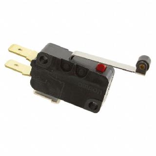 MICRO SWITCH 1P2T NO/NC 19X28MM 16A 250V LONG ROLLER LEVER