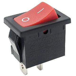 ROCKER SWITCH 1P1T 6A ON-OFF 250VAC QT 12X18MM ACTU RED
SKU:272575