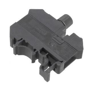 TERM BLOCK DIN RAIL FOR FUSE 6.3X32MM 12MM WIDE 10A/400V