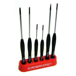 SCREWDRIVER SLOT/PHIL WITH HOLDER 6PC/SET
SKU:203617
