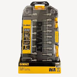 DRIVE BIT SOCKET SET WITH CASE