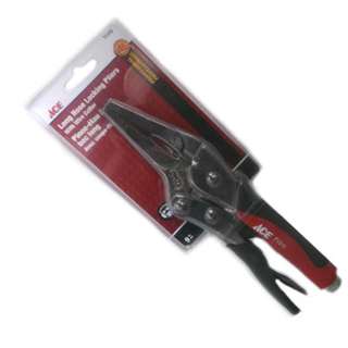 PLIER LONG NOSE LOCKING 9INCH WITH WIRE CUTTERSKU:242093