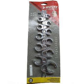 WRENCH CROWFOOT SAE 11PCS/SET ASSORTED SIZES Stock Number: TGZ-501 $14.95