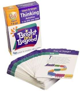 BRIGHT AND BEYOND CARDS THINKING ACTIVITIES AGE:7+ SCHOOL YRSSKU:218876