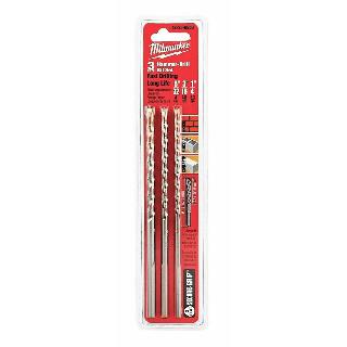 DRILL BIT SET 5/32 3/16 1/4X6IN CONCRETE BLOCK BRICK 3PCS/SET
SKU:262500