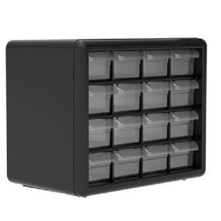 STORAGE CABINET 16 DRAWERS PLAST