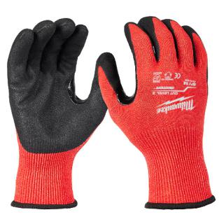 Gloves Nitrile Dipped 10in Xl Impact Cut Level 3