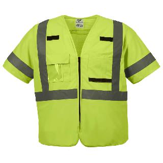 SAFETY VEST REFLECTIVE 10 POCKET