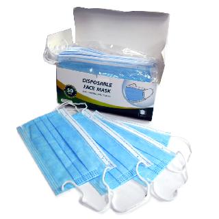 FACE MASK DISPOSABLE W/EAR LOOP