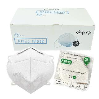 FACE MASK RESPIRATOR KN95 INDIVIDUALLY PACKED PCS/PKG