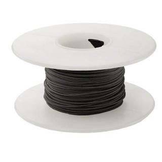 WW WIRE 30AWG SOLID 100FT BLACK