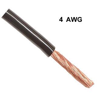 POWER CABLE 4AWG BLK 100FT SKU:260977