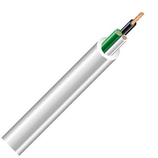CABLE ELECTRIC 3C/18 10M WHT