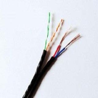SIAMESE CABLE 2P/CAT5E 18AWG/2C BLK 1000FT SPOOL DIRECT BURIALSKU:260126