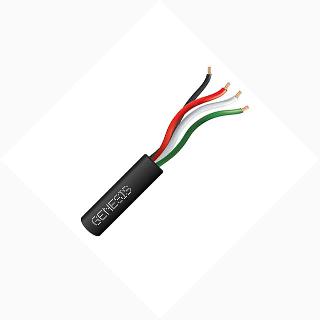 CABLE 4C 16AWG STR UNSH 1000FT