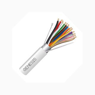 CABLE 12C 22AWG STR SHLD 1000FT CMR WHT