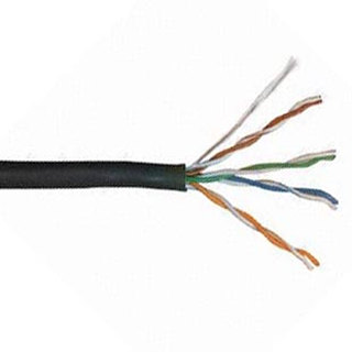 CABLE CAT5E FT6 SOL BLK 1000FT UTP 4P/24AWG 550MHZSKU:257985