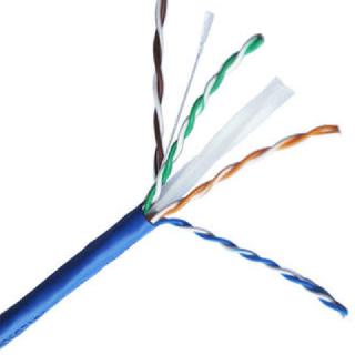 CABLE CAT6 FT6 SOL BLU 1000FT
