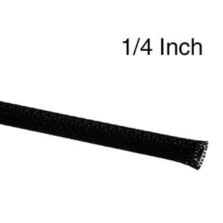 EXPANDABLE SLEEVE 1/4IN BLK 10FT SKU:199377