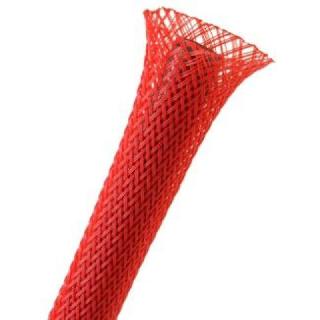 EXPANDABLE SLEEVE 1/2IN RED 100 FT CUT & ABRASION RESISTANT