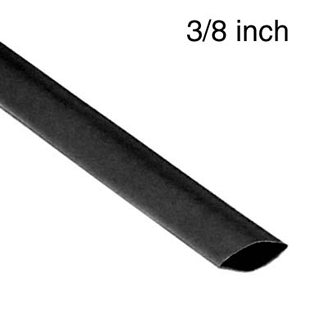 TUBING HST 3/8INX4FT SW BLK 2:1 600V 125CSKU:274998