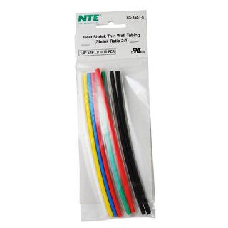 TUBING HST 1/8IN X 6IN ASSORTED