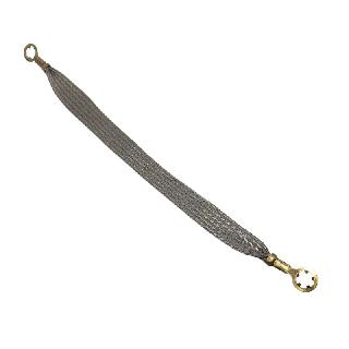 GROUNDING STRAP BRAIDED FLAT 6IN