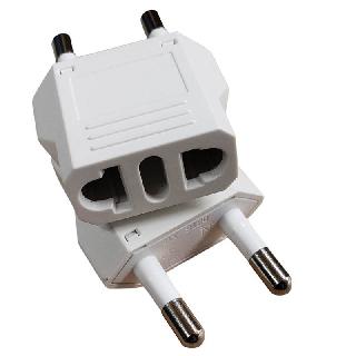 TRAVEL ADAPTER 2P MIDDLE EAST EAST EUROPE PL 4.8MM TO UNI JACKSKU:262198