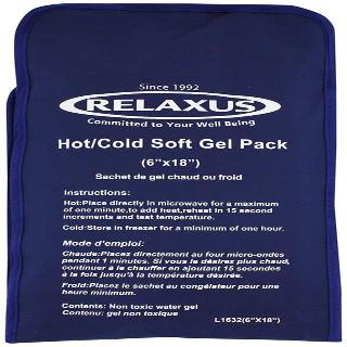 HOT & COLD GEL PACK 6 X 18IN MICROWAVE AND FREEZER SAFESKU:256777