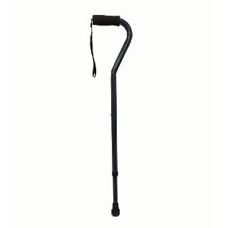CANE ALUMINUM WITH OFFSET HANDLE 300LBS WEIGHT CAPACITYSKU:261356