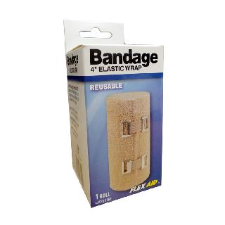 BANDAGE ELASTIC 4IN X 5FT UNSTRETCHEDSKU:251225