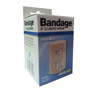 BANDAGE ELASTIC 3IN X 5FT UNSTRETCHEDSKU:251196