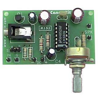 AUDIO AMPLIFIER WITH MICROPHONE PRE-AMP 5W